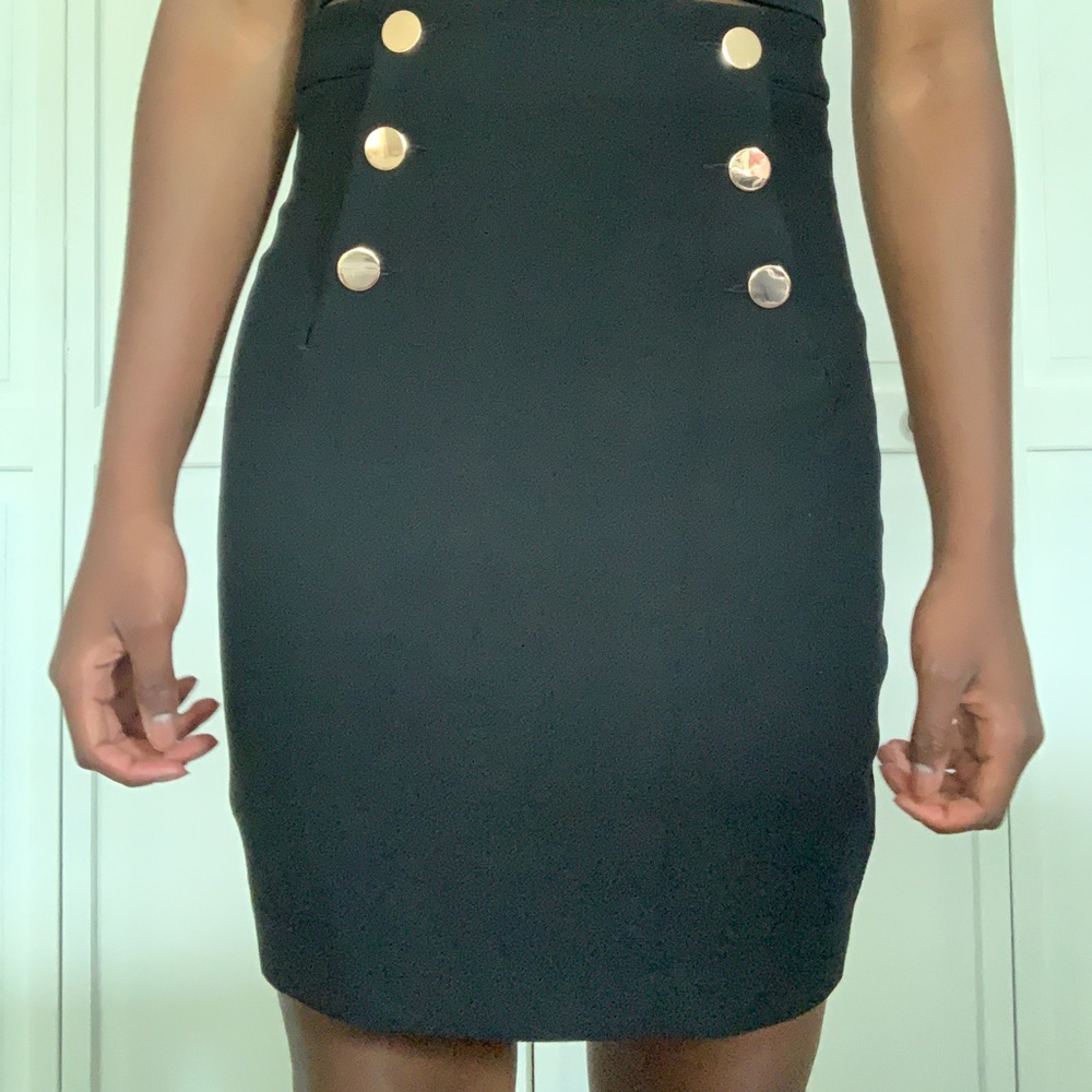 H&M Black Pencil Skirt